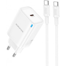 BOROFONE (6941991117541) BA86Aaa 1Type-C 3.0A PD 45W , White