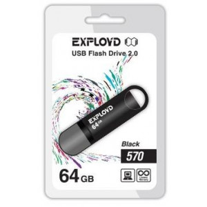 EXPLOYD 64GB-570 черный