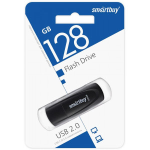 SMARTBUY (SB128GB2SCK) UFD 2.0 128GB Scout Black