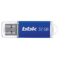 BBK 032G-RCT синий, 32Гб, USB2.0, ROCKET серия