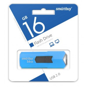 SMARTBUY (SB16GBST-B) 16GB STREAM BLUE