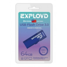 EXPLOYD EX-64GB-610-Blue USB 3.0