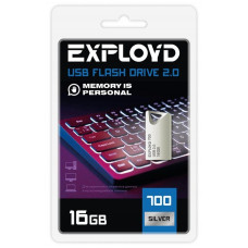 EXPLOYD EX-16GB-700-Silver 2.0