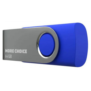 MORE CHOICE (4610196407659) MF64-4 USB 64GB 2.0 Blue