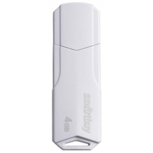 SMARTBUY (SB4GBCLU-W) UFD 2.0 004GB CLUE White