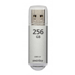 SMARTBUY 256 GB V-CUT SILVER USB3.0