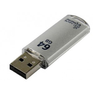 SMARTBUY (SB64GBVC-S3) 64GB V-CUT SILVER USB 3.0