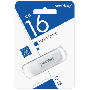 SMARTBUY (SB016GB3SCW) UFD 3.0/3.1 016GB Scout White