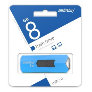 SMARTBUY (SB8GBST-B) 8GB STREAM BLUE