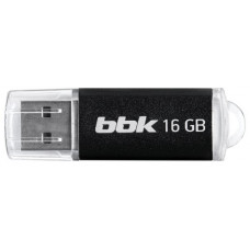 BBK 016G-RCT черный, 16Гб, USB2.0, ROCKET серия