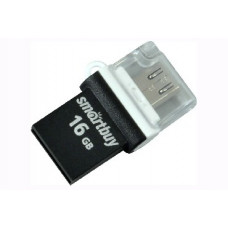 SMARTBUY (SB16GBPO-K) 16GB POKO SERIES OTG BLACK