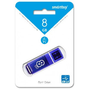 SMARTBUY (SB8GBGS-DB) 8GB GLOSSY SERIES DARK BLUE USB 3.0