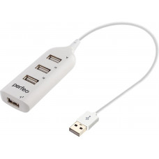 PERFEO (PF D0806) USB-HUB 4 Port, (PF-H049 White) белый