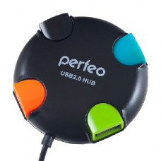 PERFEO (PF_4283) USB-HUB PF-VI-H020 4 PORT черный