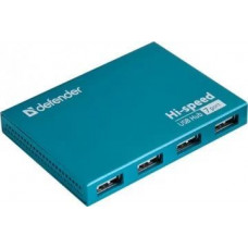 DEFENDER (83505) Septima Slim USB2.0, 7портов,блок питания2A