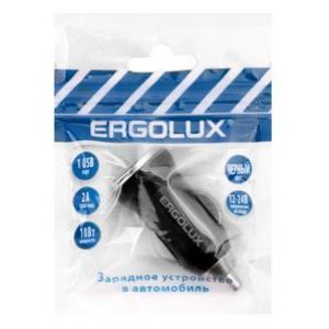 ERGOLUX (15105) ELX-CA01P-C02 12В черный