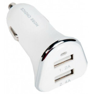 MORE CHOICE AC22i АЗУ 2USB 2.4A для Apple 8-pin White