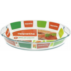 APPETITE PLH9 стекл овал 39x27x6см/3,9л с руч