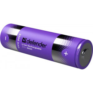DEFENDER (56701) 18650-1BL 2200 mAh Li-ion, блистер, 1 шт
