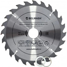 BELMASH Диск пильный 190?1,6/1,4?30/25,4/22,2 24Т