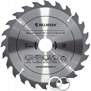 BELMASH Диск пильный 190?1,6/1,4?30/25,4/22,2 24Т