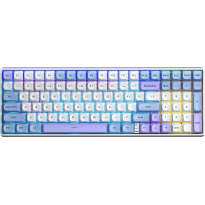AULA S100Pro Blue-White-Dark Purple, механическая