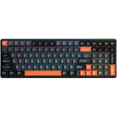 AULA S100 Black-Gray-Orange, механическая