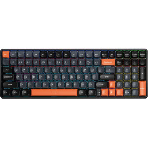 AULA S100 Black-Gray-Orange, механическая