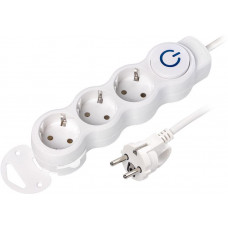 SMARTBUY (SBE-16-3-10m-ZS) 3 роз х 10,0 м - белый