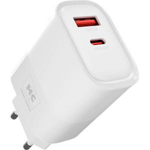 MORE CHOICE (4620202555540) NC81i СЗУ 1USB+1Type-C 3.0A PD 20W+ QC3.0 , белый