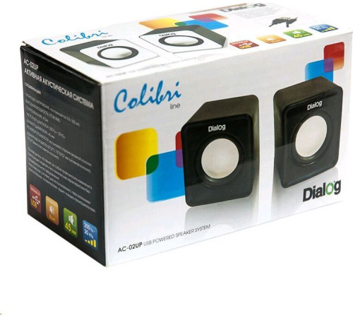 DIALOG AC-02UP черный