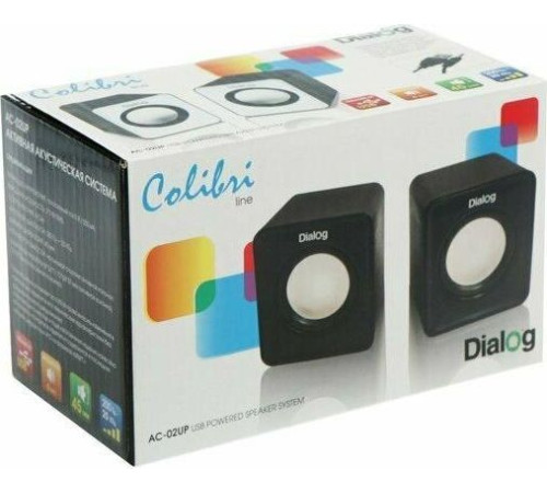 DIALOG AC-02UP черный