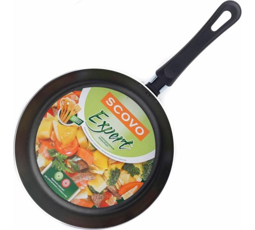 SCOVO СЭ-028 expert со стекл. крышкой д.24 см