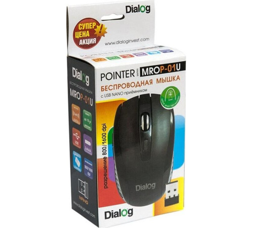 DIALOG MROP-01U черный