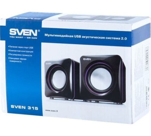 SVEN 315 черный