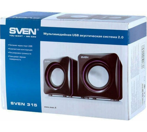 SVEN 315 черный