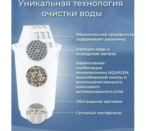 АКВАФОР В100-8 (В8) (универсальный картридж)