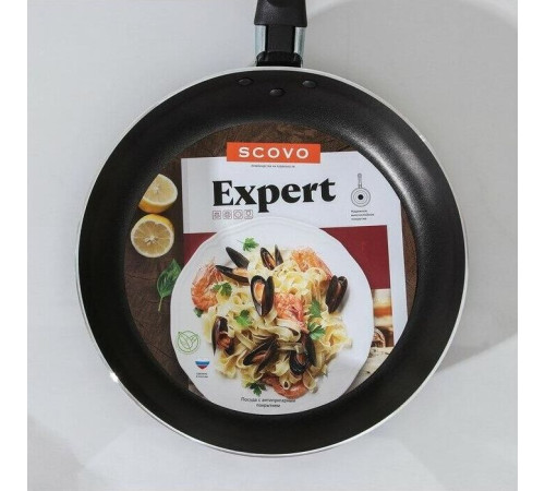 SCOVO СЭ-026 expert со стекл. крышкой д.20 см