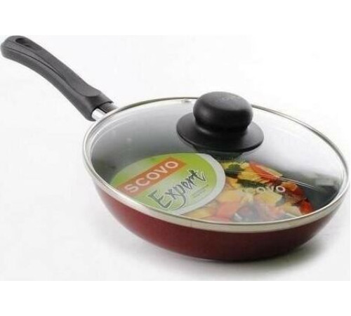 SCOVO СЭ-026 expert со стекл. крышкой д.20 см