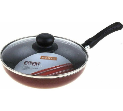 SCOVO СЭ-026 expert со стекл. крышкой д.20 см