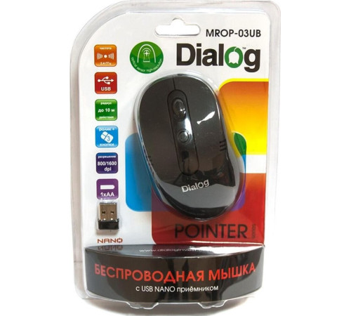 DIALOG MROP-03U черный
