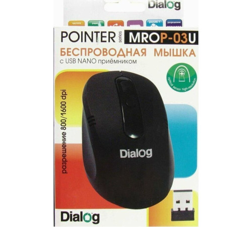 DIALOG MROP-03U черный