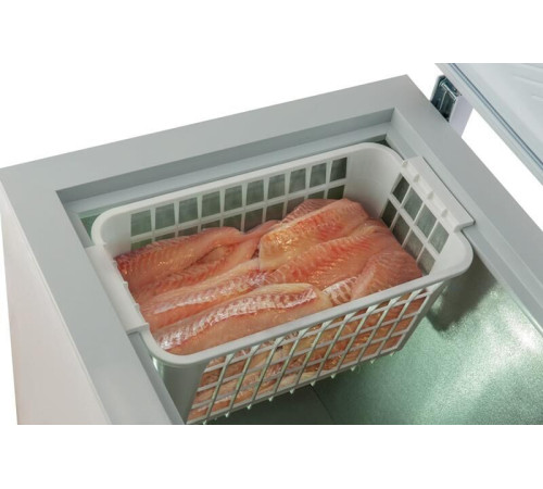 POZIS FH-255-1С 250л белый ларь