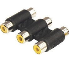 REXANT (14-0434) 3 гнезда RCA - 3 гнезда RCA 