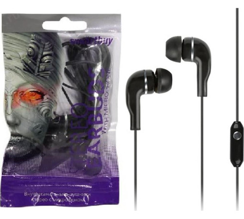 SMARTBUY (SBH-011) S4 черный (цветной пакет)