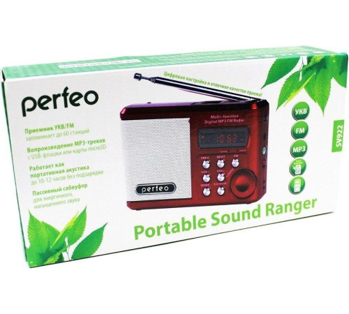 PERFEO (PF-SV922) SOUND RANGER- красный