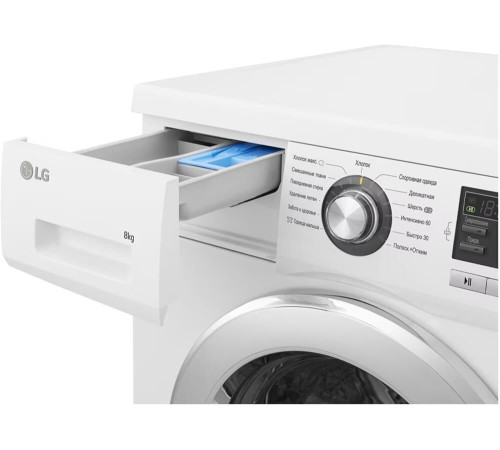 LG F1096TD3 белый