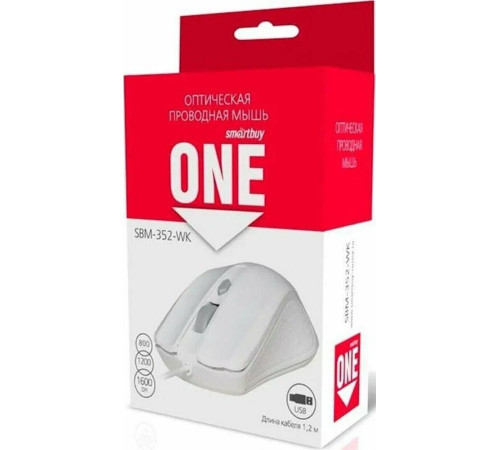 SMARTBUY (SBM-352AG-W) белый