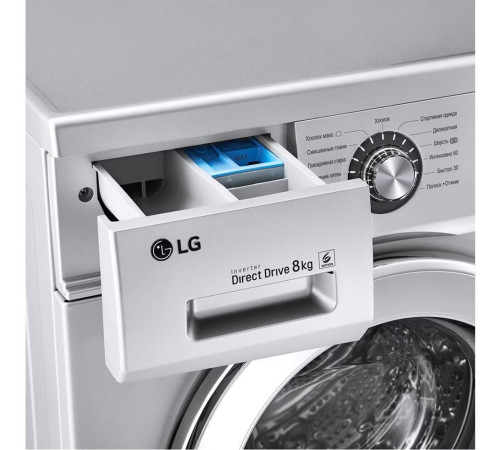 LG F1296TD4 серебристый