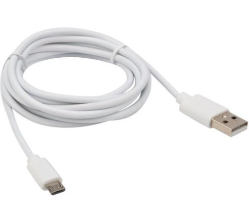 REXANT (18-1164) Кабель USB-micro USB/PVC/white/1,8m/REXANT